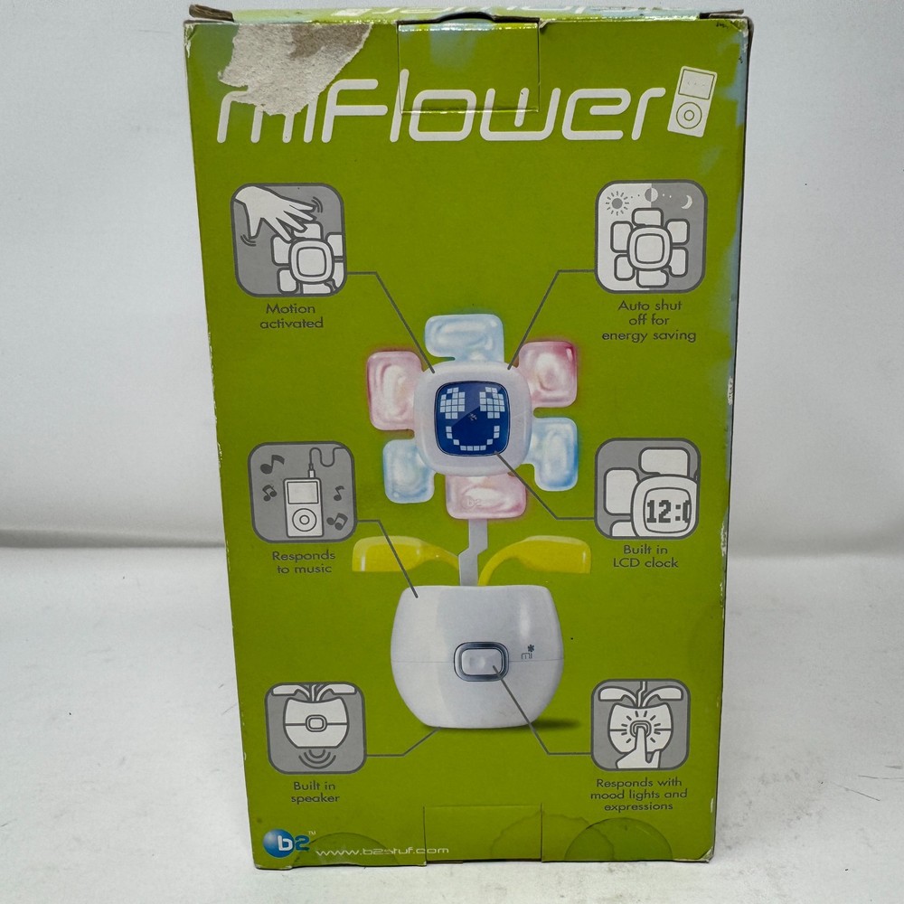 Mi flower Interactive Motion-Sensitive Speaker WowWee Extremely Rare - NIB