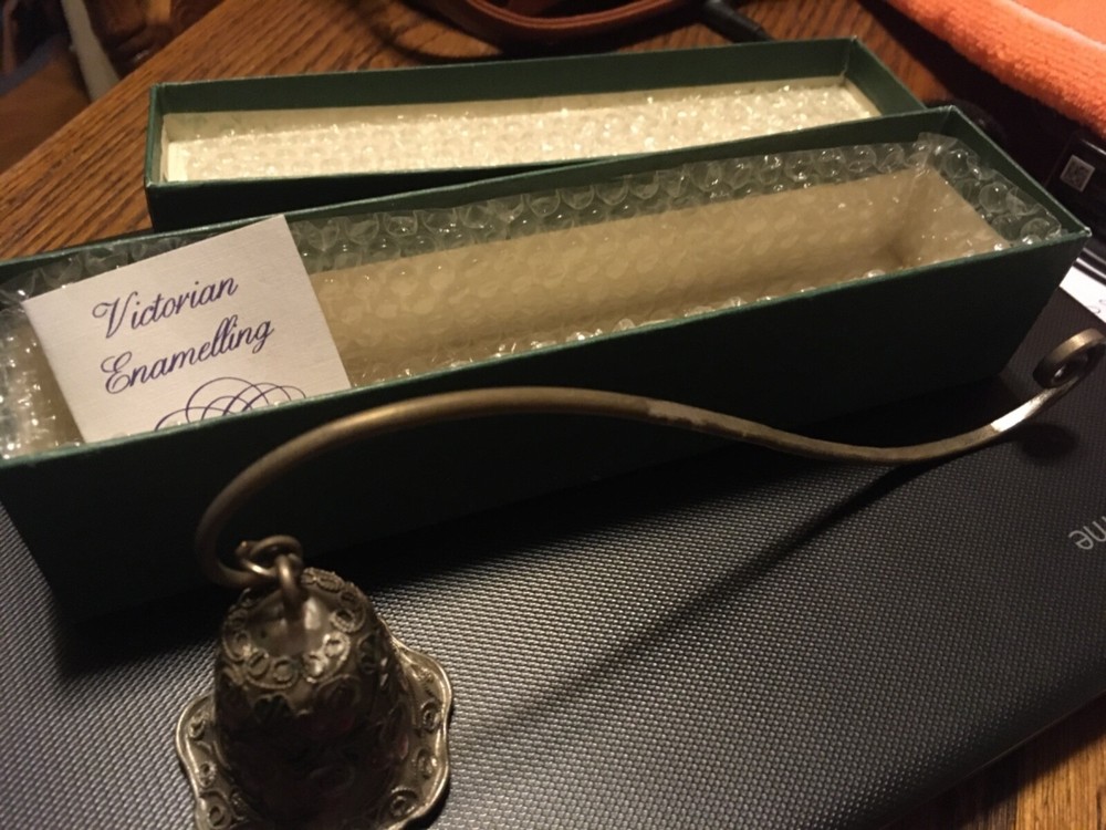 Enamel on Metal Candle Snuffer