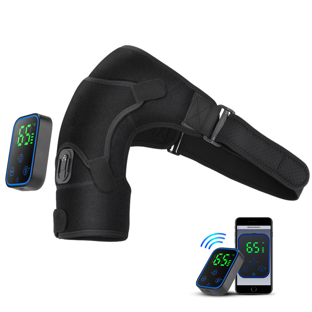 Heating Vibration Shoulder Massager APP Control for Rotator Cuff Frozen Shoulder