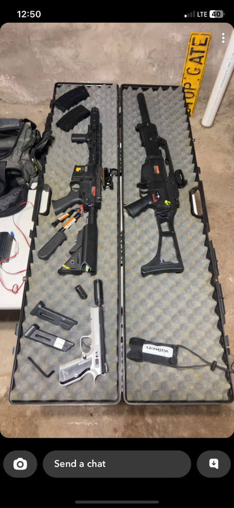 airsoft guns and equipment
