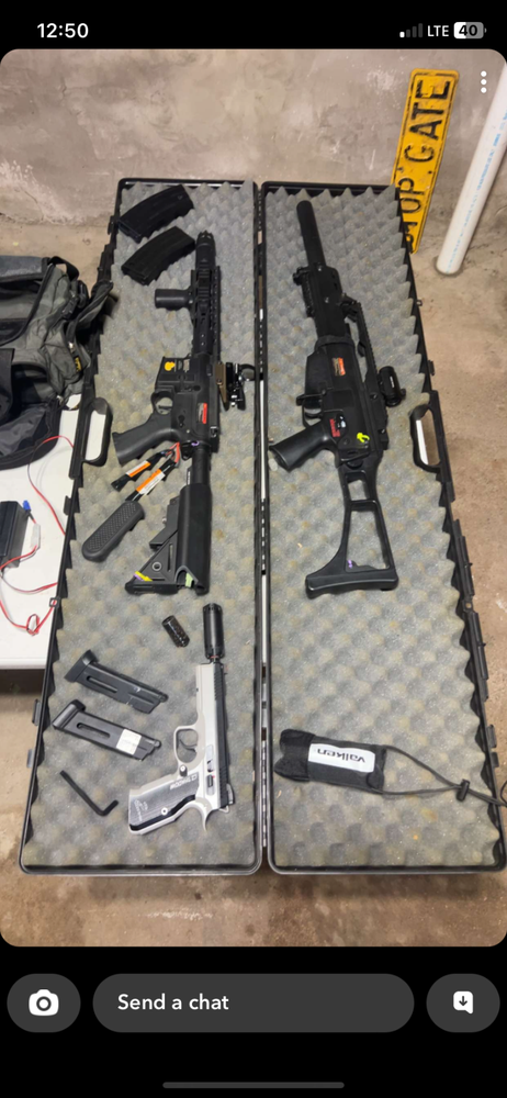airsoft guns and equipment