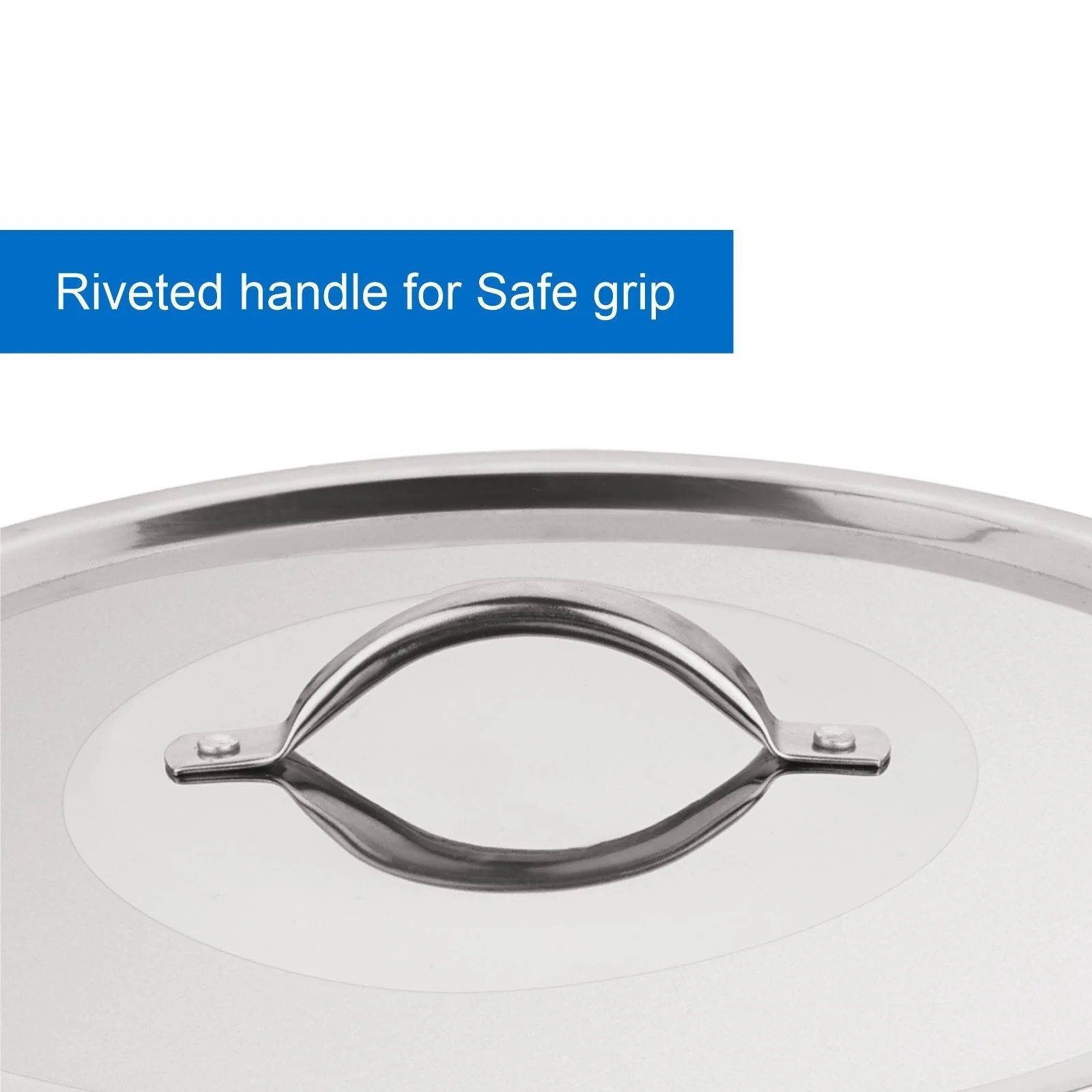 Mainstays 8-Qt Stainless Steel Stock Pot with Lid, Durable, Stay-Cool Handles