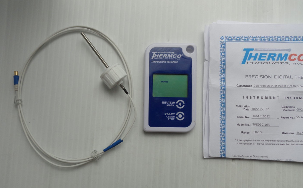 Thermo Products TRED30-16R Temperature Recorder Data Logger ( # 2 )