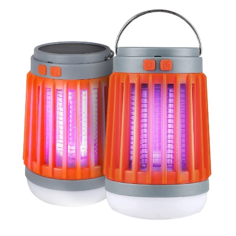(2 Pack) Fuze Bug Lantern Bug Zapper Indoor Outdoor Mosquito Fly Killer LED