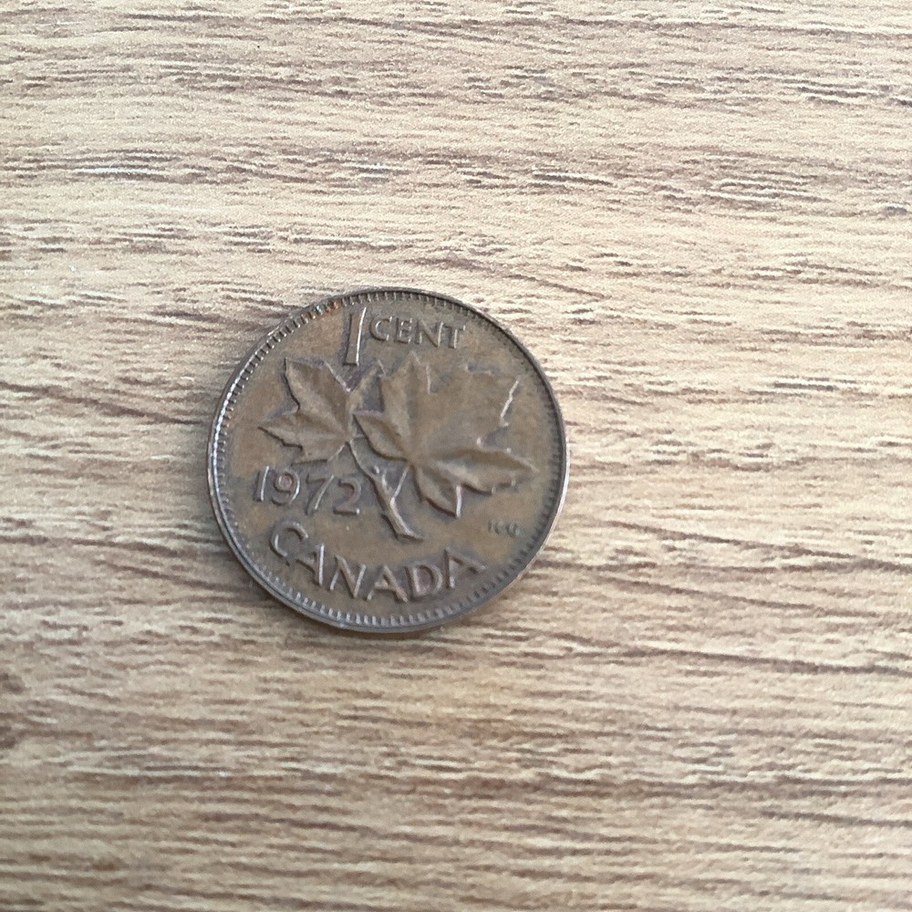 CANADA 1 CENT 1972