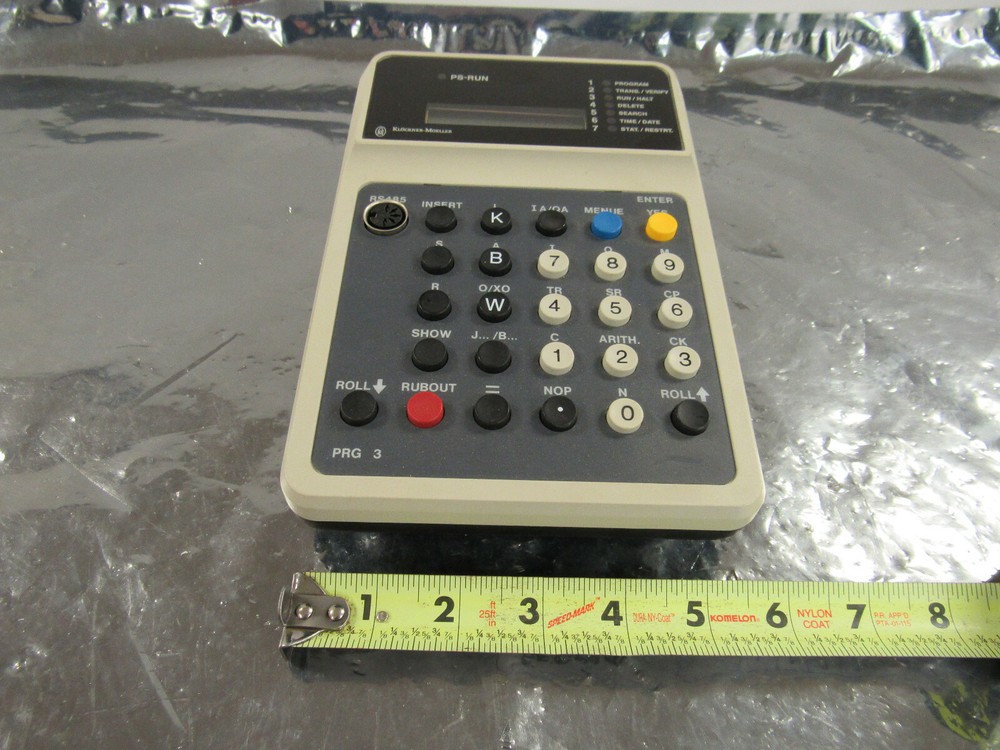 KLOCKNER MOELLER PRG3S HAND HELD PROGRAMMER (MINOR SCUFFS ON SCREEN) *NIB*