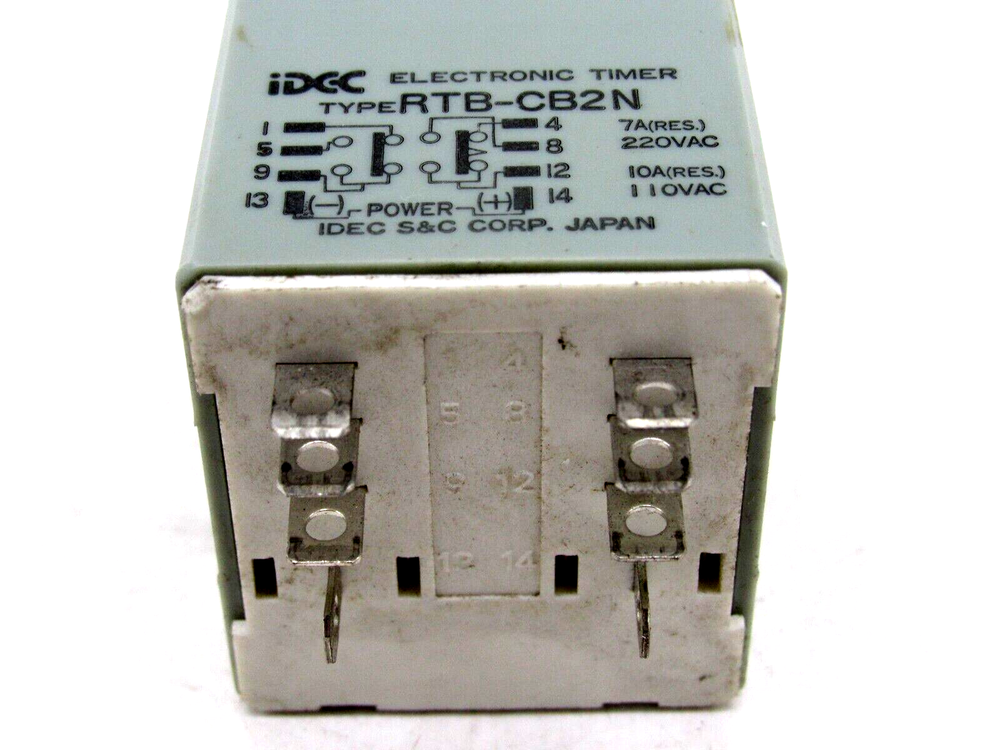 NEW IDEC RTB-CB2N TIMING RELAY 0-180 RTBCB2N