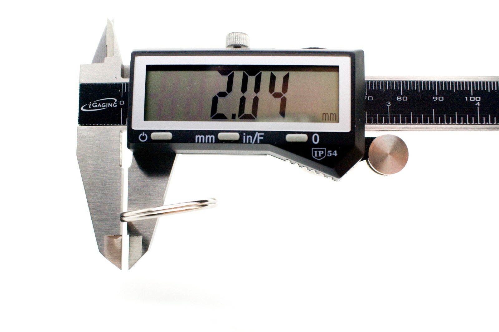 WHOLESALE LOT 1000 KEY RINGS SPLIT RINGS KEYCHAIN 28mm 1-1/8" D FREE SHIPPING