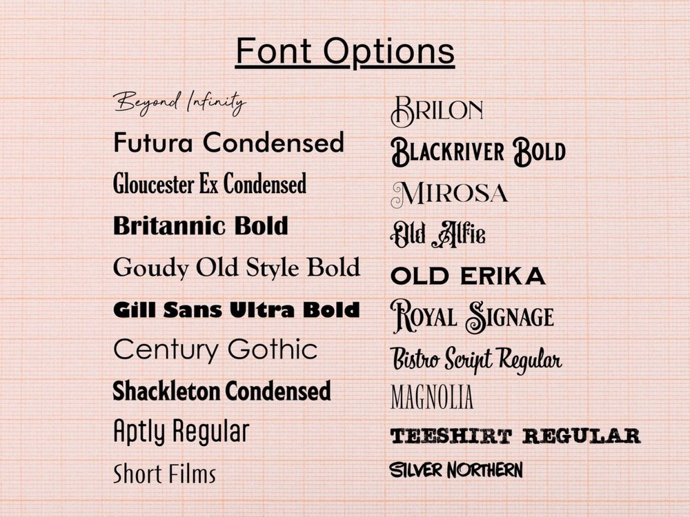Personalized 4x6 Blank Notepad - Font and Color Options