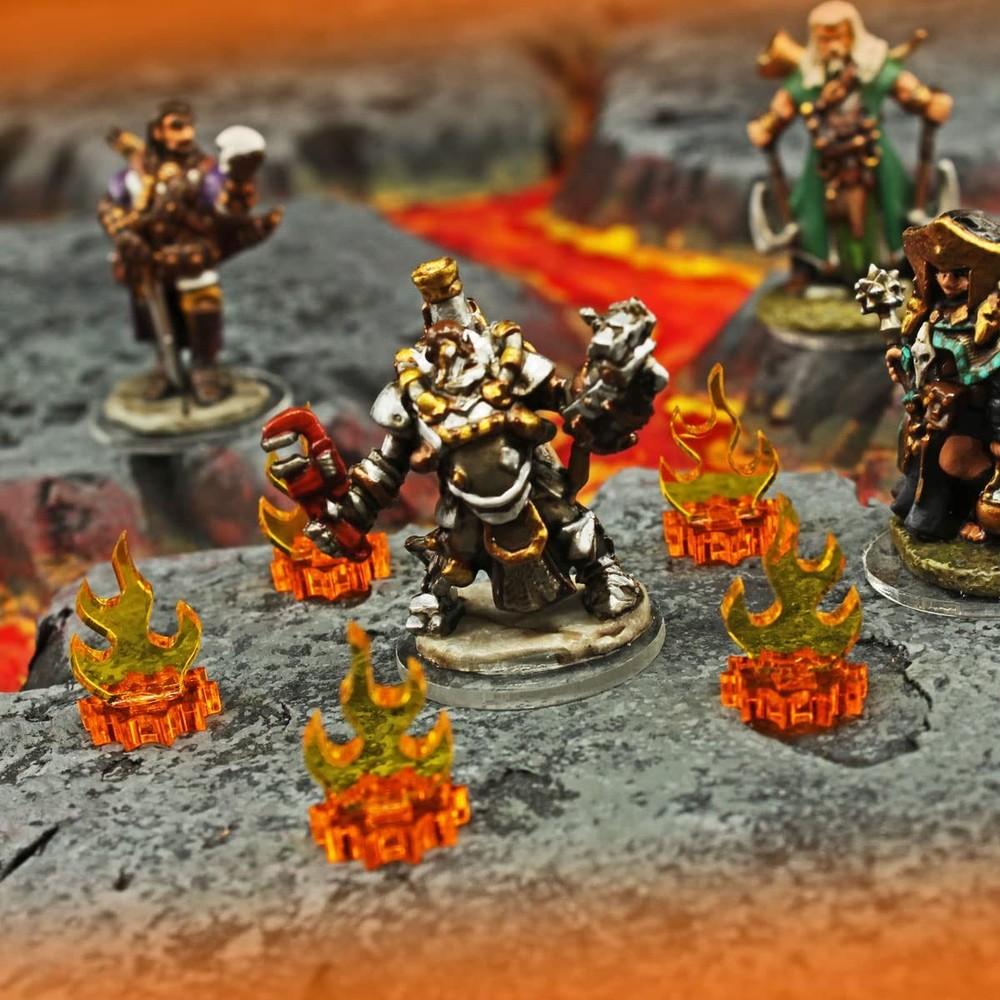 Flame Marker | Fire Indicator | Spell Effect | Inferno | Compatible with Dungeon