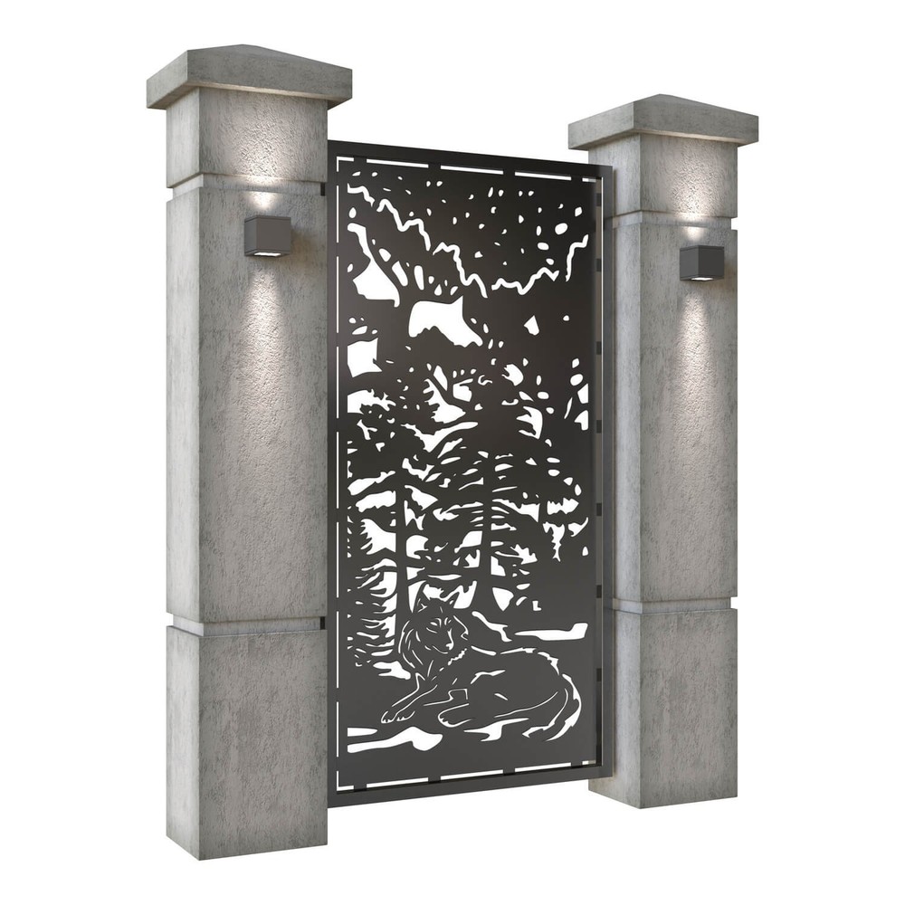 Gorgeous Custom Handcrafted Metal Entry Gate