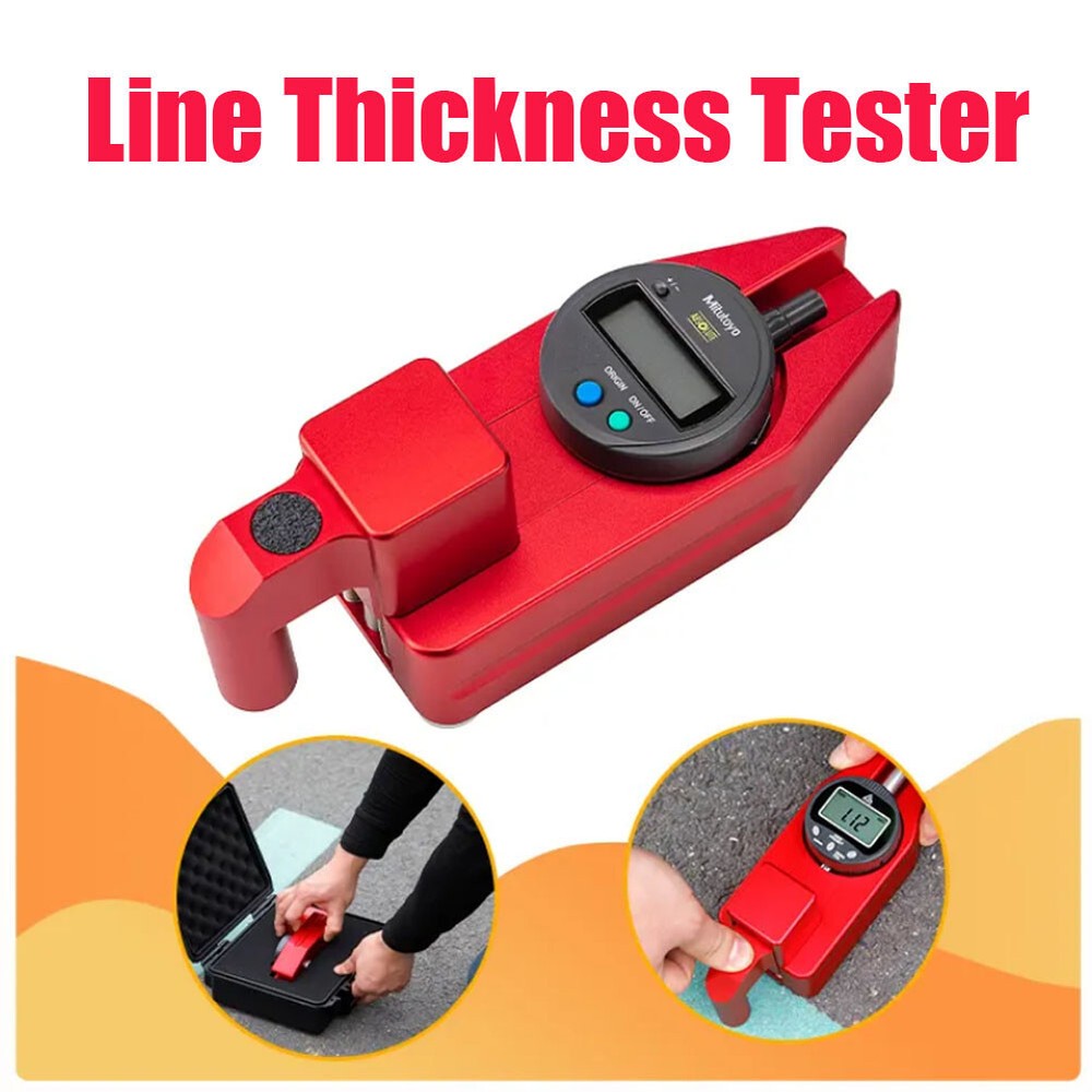 Road marking reflecting measuring instrument retroreflectometer