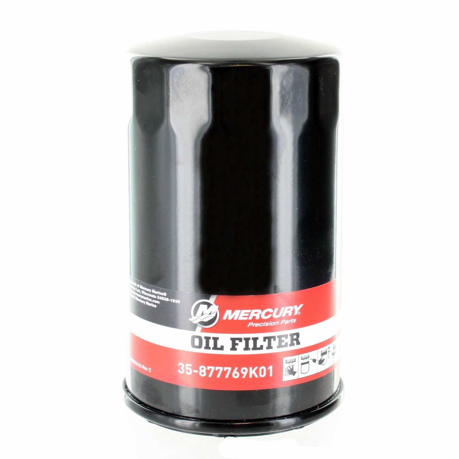 Mercury Marine Mercruiser New OEM Verado Screw-On Canister Oil Filter,