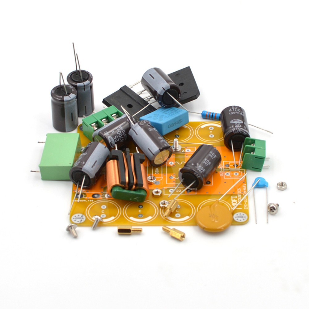 1pc HiFi AC Power Line Single EMI Filter Module 2200W Version 4A Kit DIY
