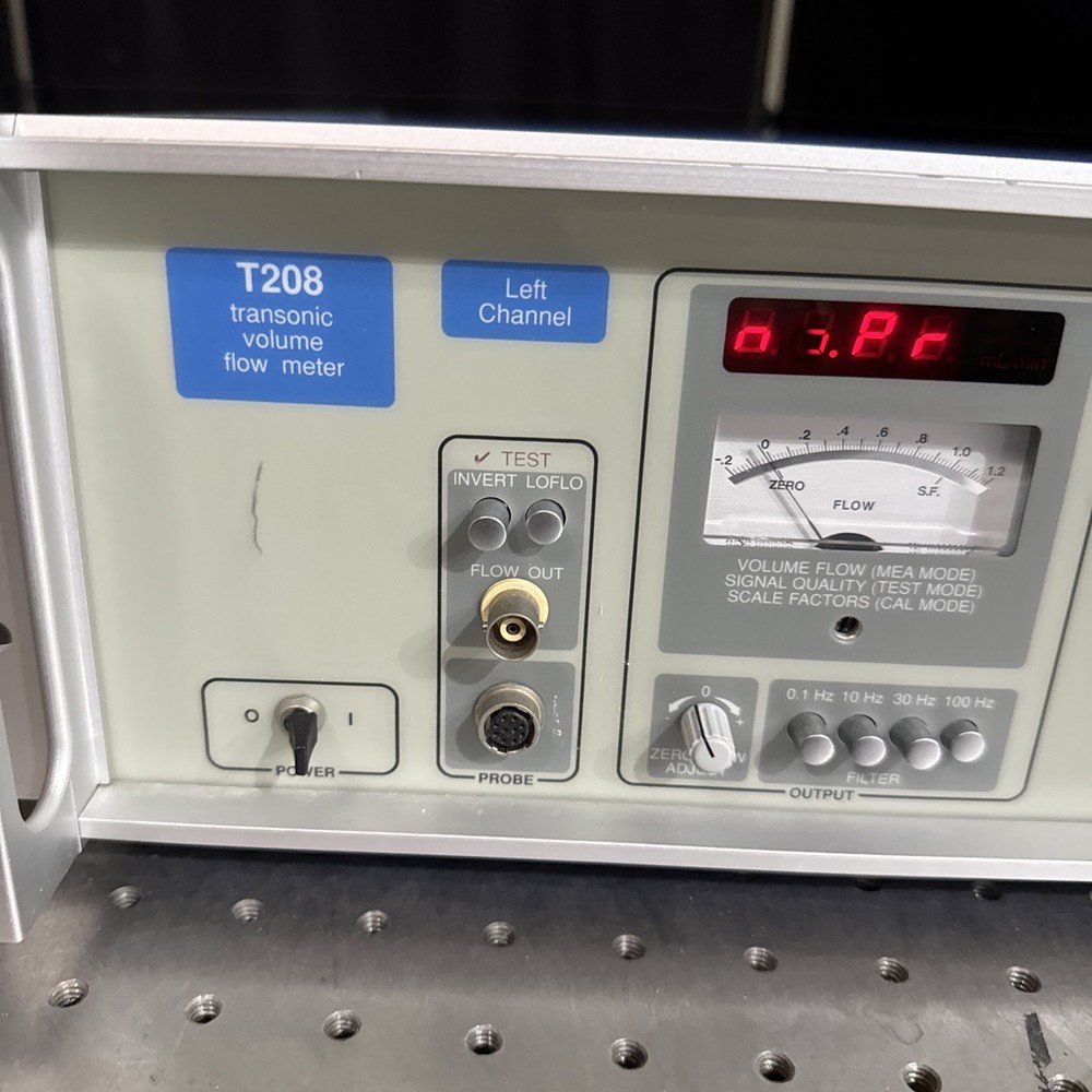 Transonic Systems T208 Volume Flow Meter