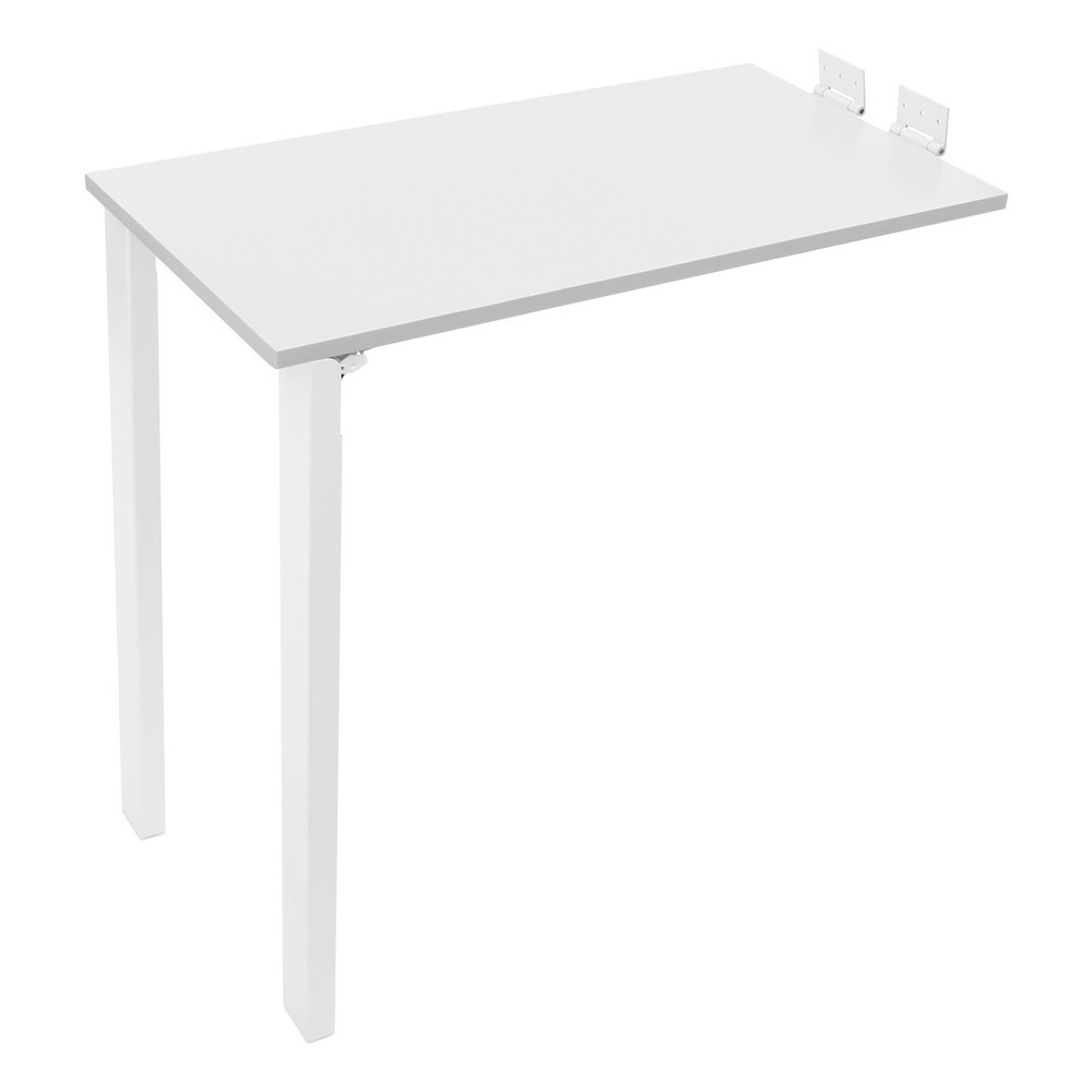 White Wall Mounted Folding Table Wood Folding Dining Table Folding Table
