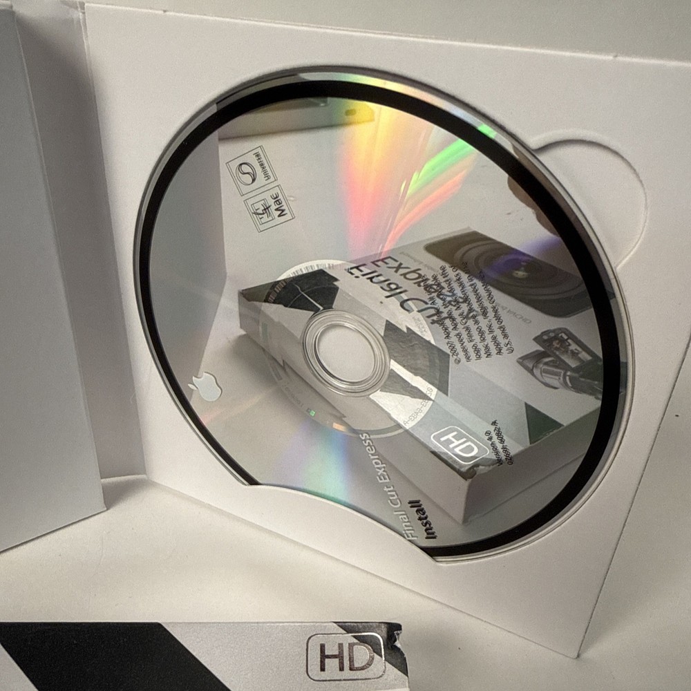 Apple Final Cut Express 4 Retail Full Version for Mac MB278Z/A