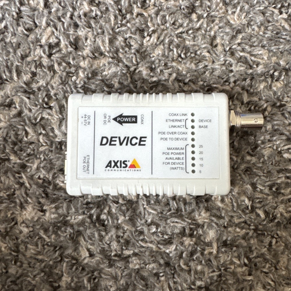 AXIS T8642 POE+ Tested & Working Axis Security Camera Device
