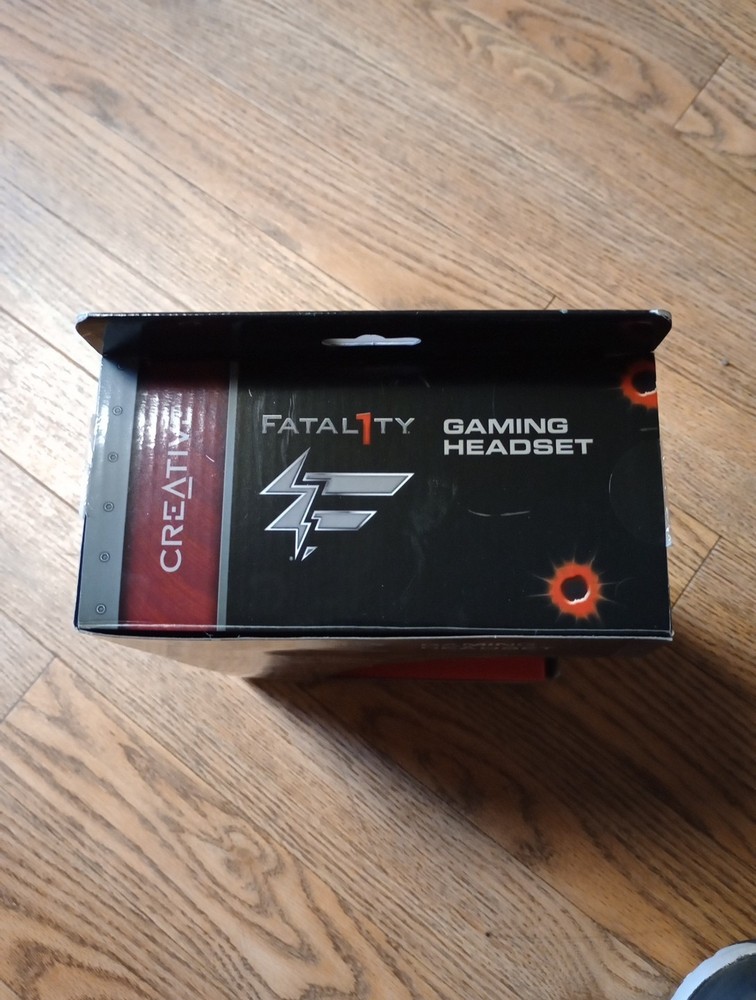 Creative Fatal1ty Gaming Headset (2010s, Microphone, Untested As-Is)
