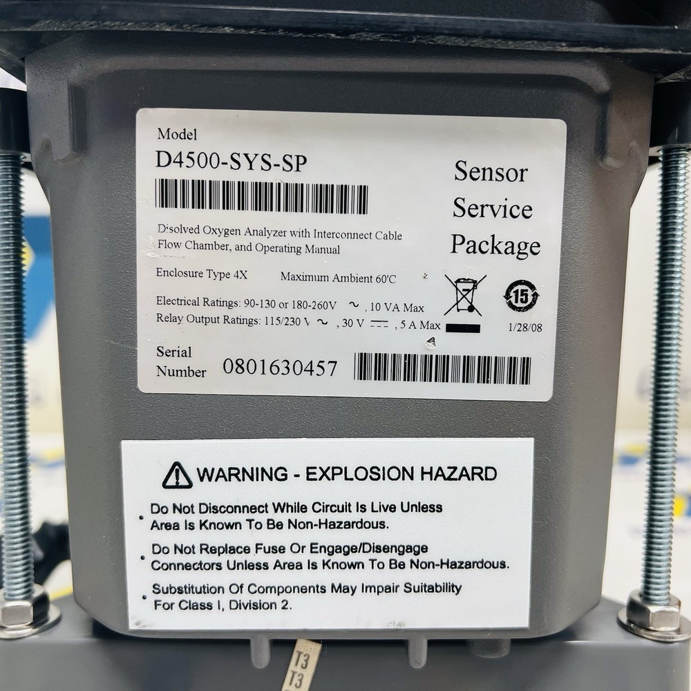 Orbisphere GLI D4500-SYS-SP Disolved Oxygen Analyzer