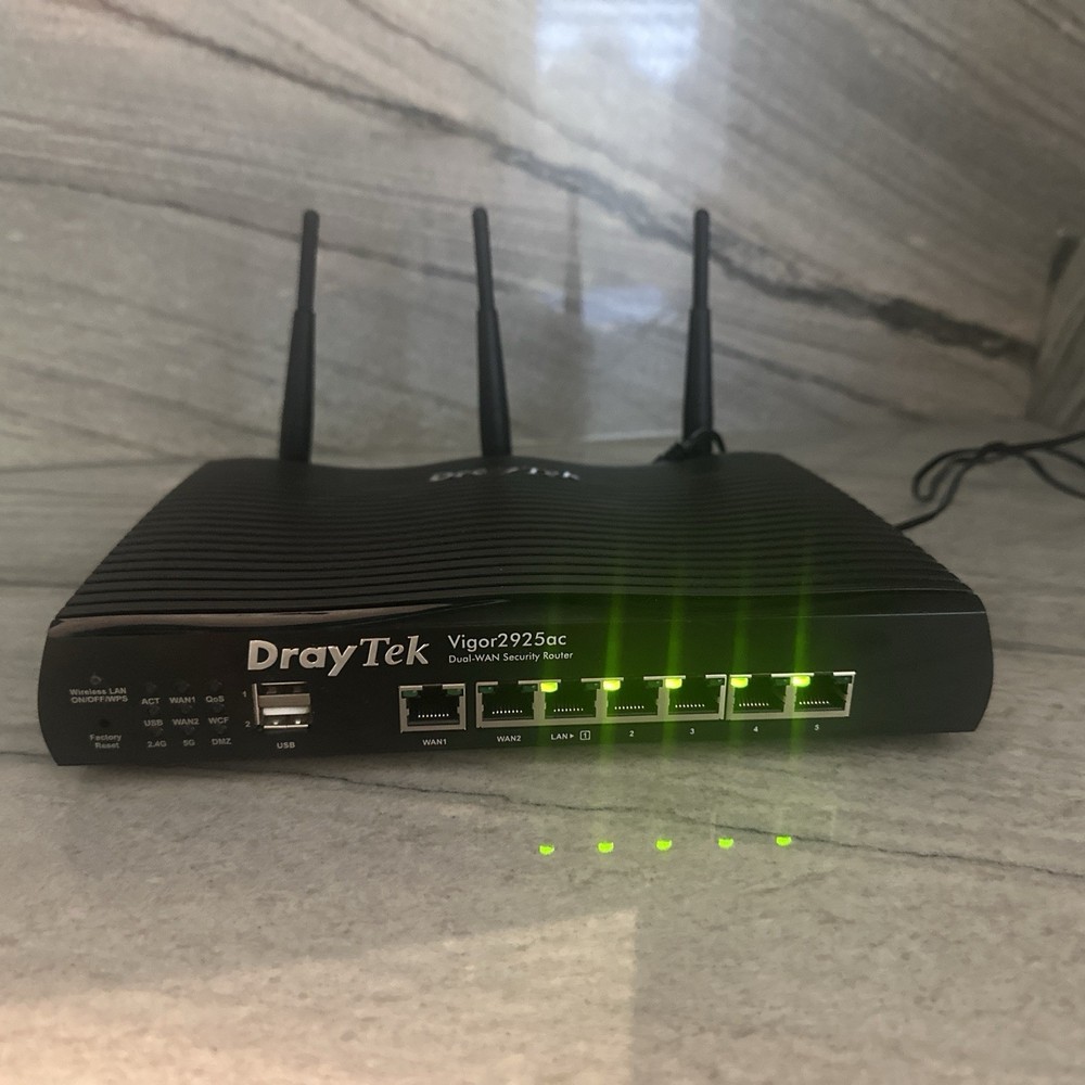 DrayTek Vigor 2925ac Dual WAN Security Router