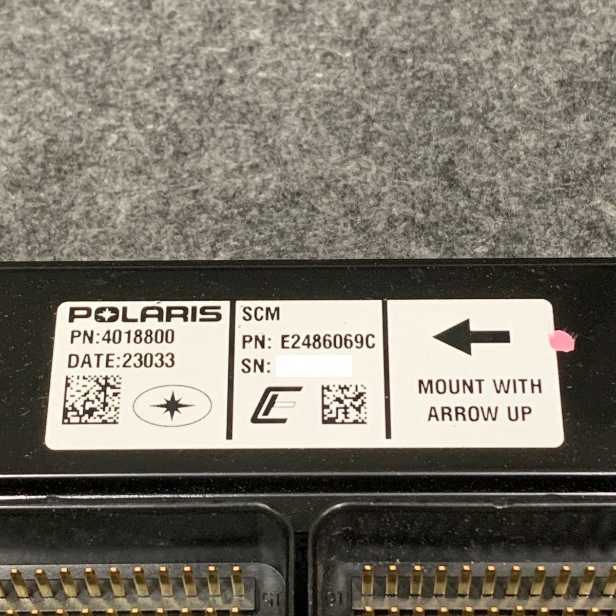 POLARIS 4018800 SCM-Programmed Control Module For 2020 RZR PRO XP 4, No Box*