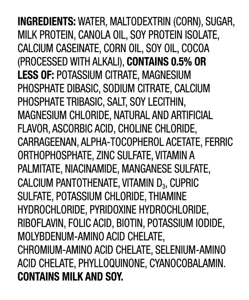 Equate Original Nutritional Shake, Chocolate, 8 fl oz, 6-Pack