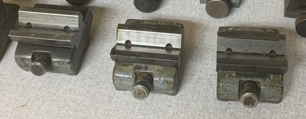 v-block vee block with clamp for comparator