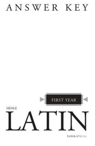 Henle First Year Latin - Answer Key - Paperback - GOOD