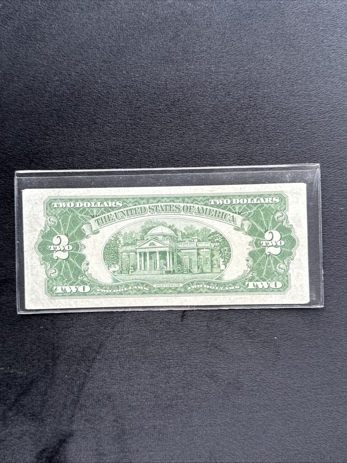 1928 G $2 Dollar Bill Yellow / Seal Note