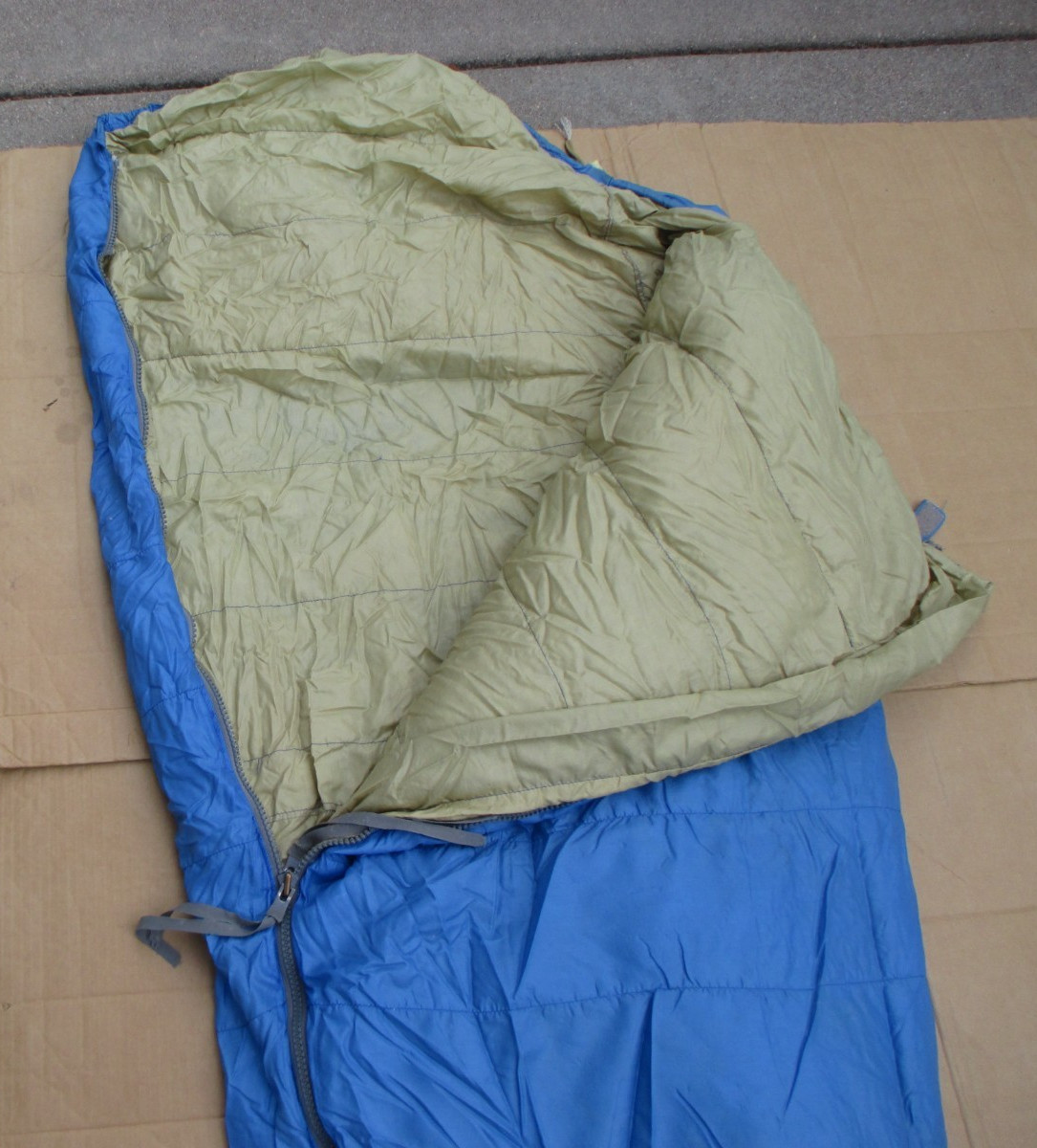 Vintage Sierra Designs Berkeley California Down Sleeping Bag 83" x 27"