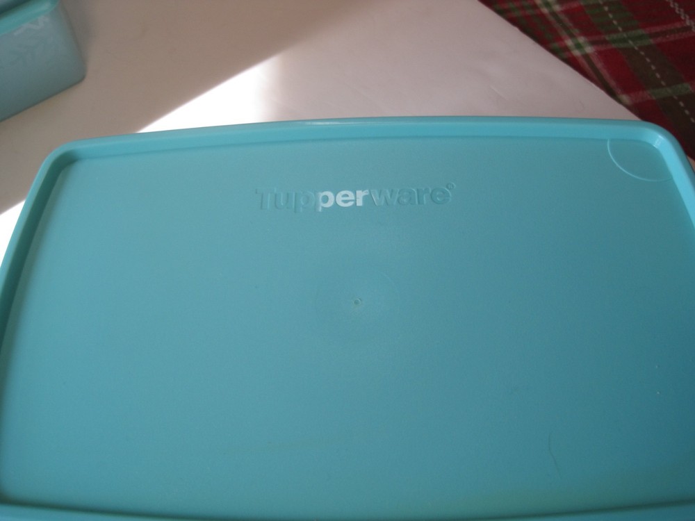 3 Tupperware Snowflake Freeze-It Plus Containers 600ml