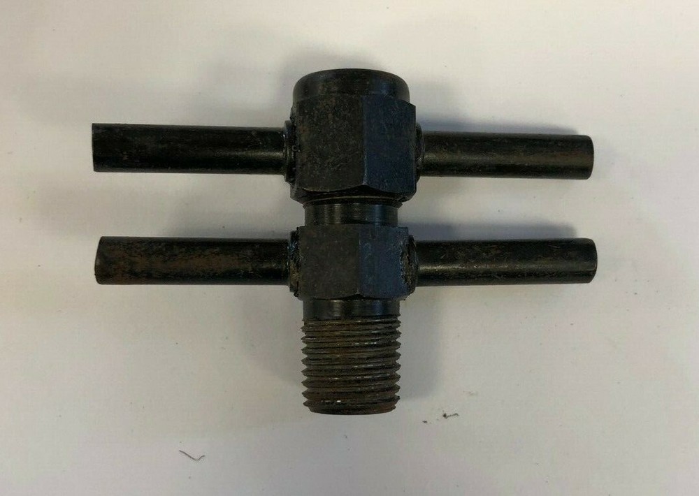 Ramer Air Conditioner Test Fitting 1/4" compression x 1/4" male pipe thread