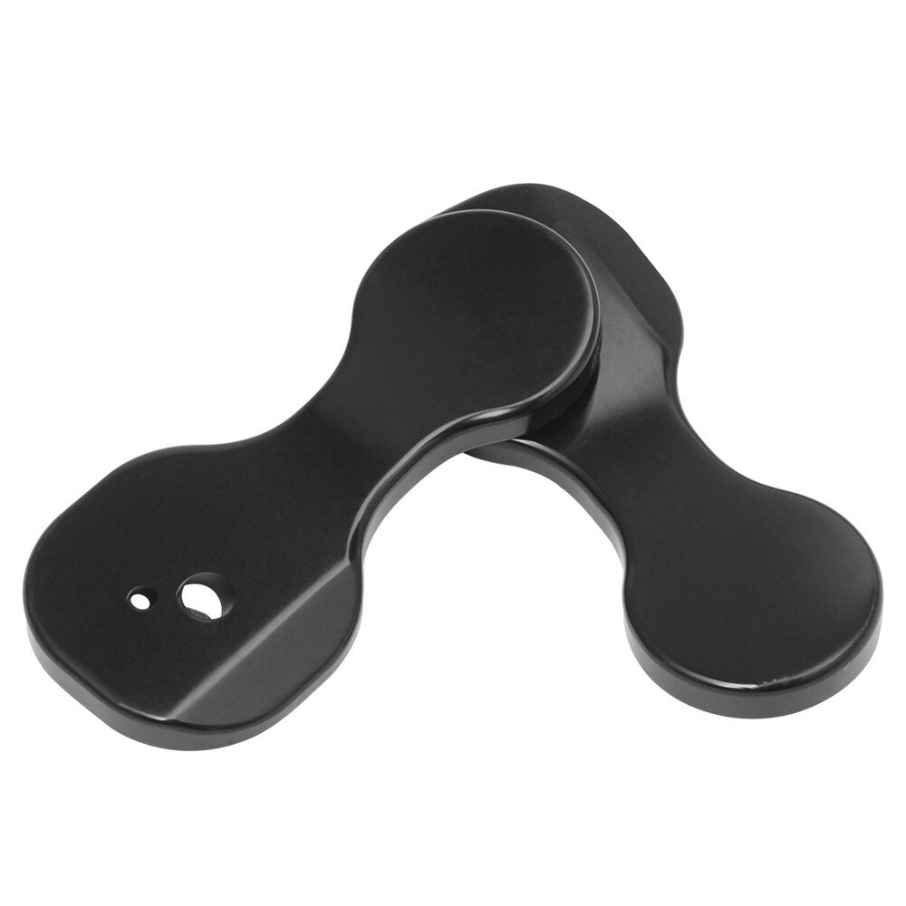 Black Mirror Brackets Adapter Fit For Harley Touring Batwing Bagger 2014-later