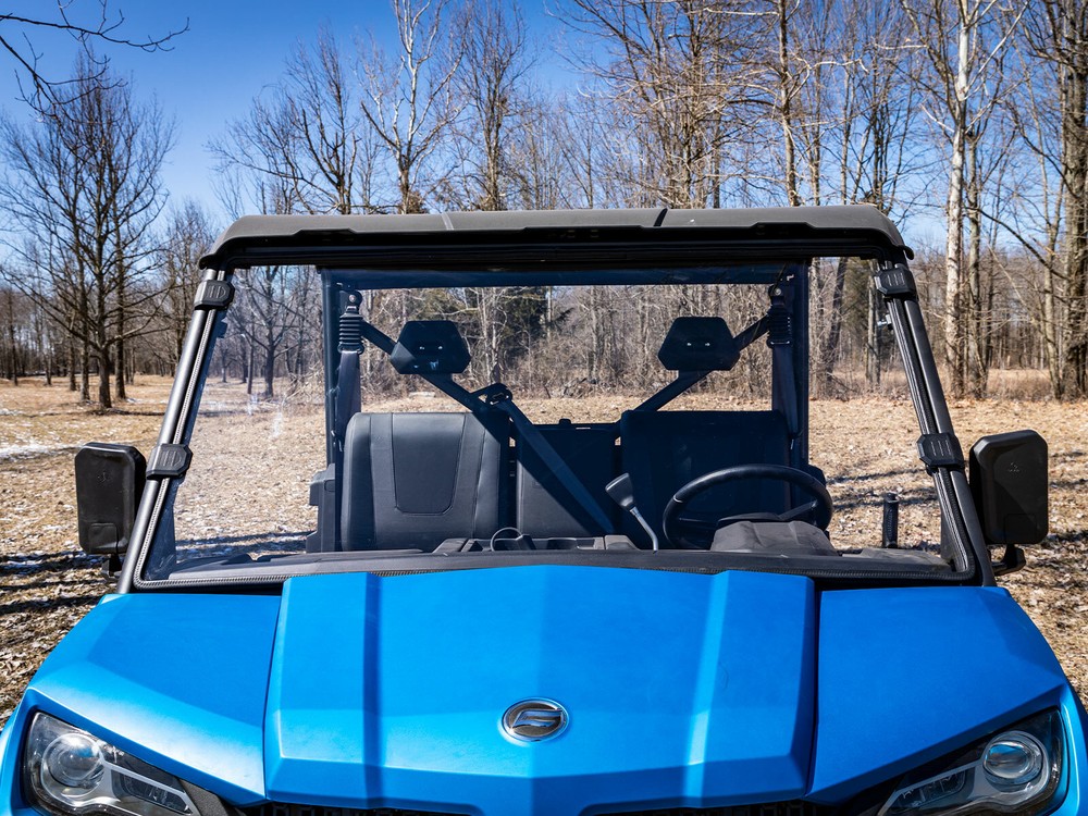 SuperATV Clear Scratch Resistant Full Windshield for CFMOTO UForce 1000