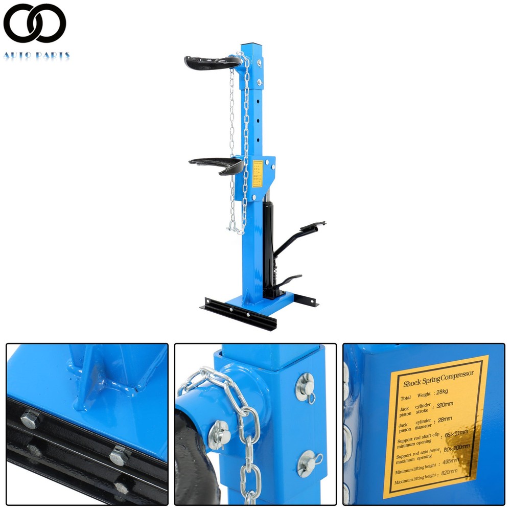 4.5T Strut Coil Spring Compressor Hydraulic Compressor Tool with 4 Spring Clasps
