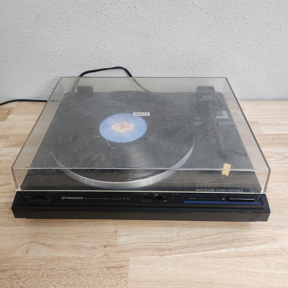 Pioneer Turntable PL-460 Auto Return Pickering *READ