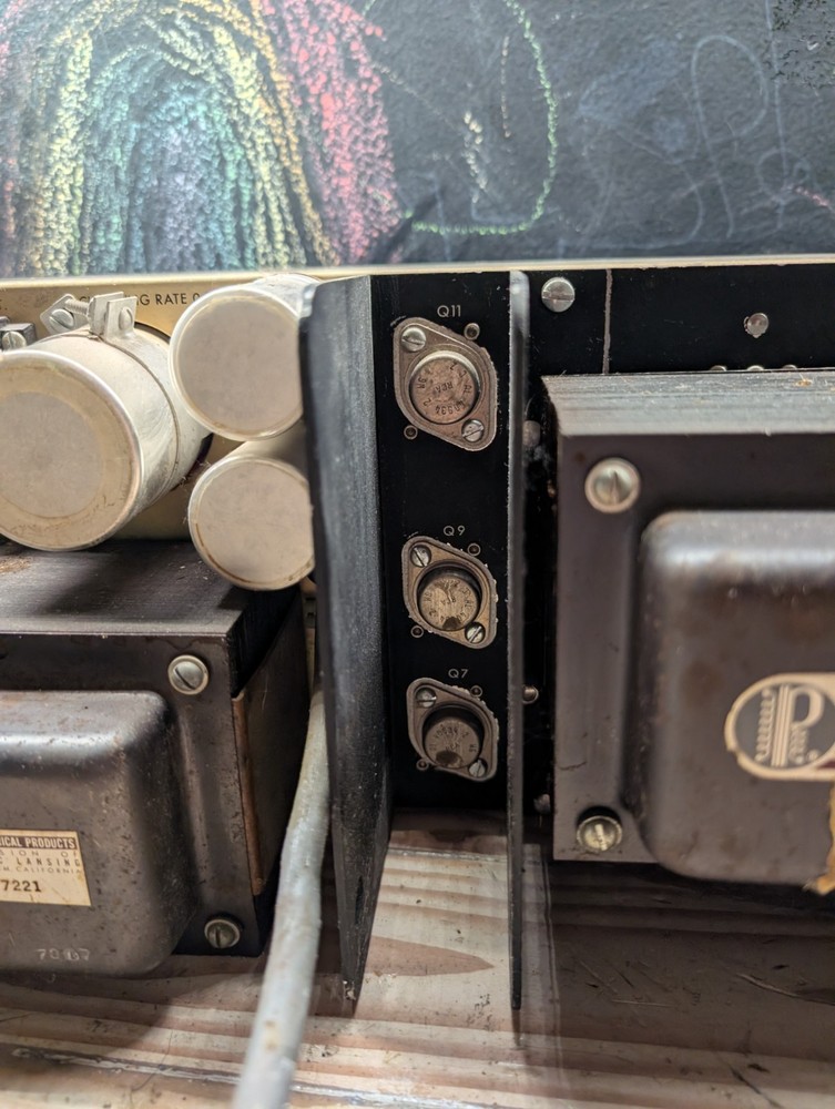 Altec Lansing 1594A Amplifier 100W Vintage Solid State Peerless Transformer