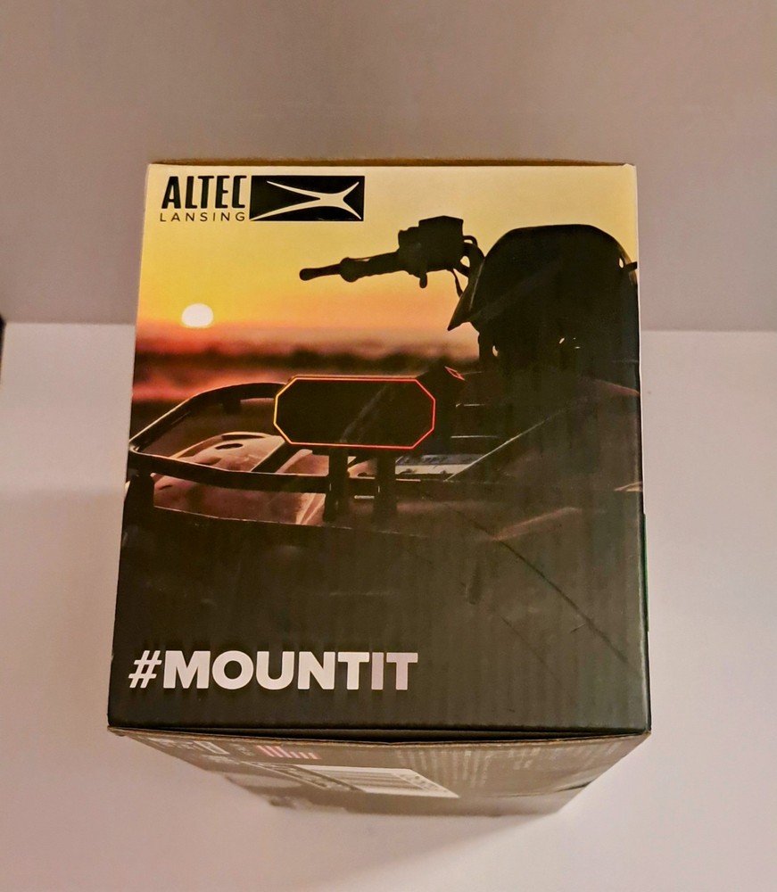 Altec Lansing HydraBoom 2.0 Bluetooth Speaker - Black