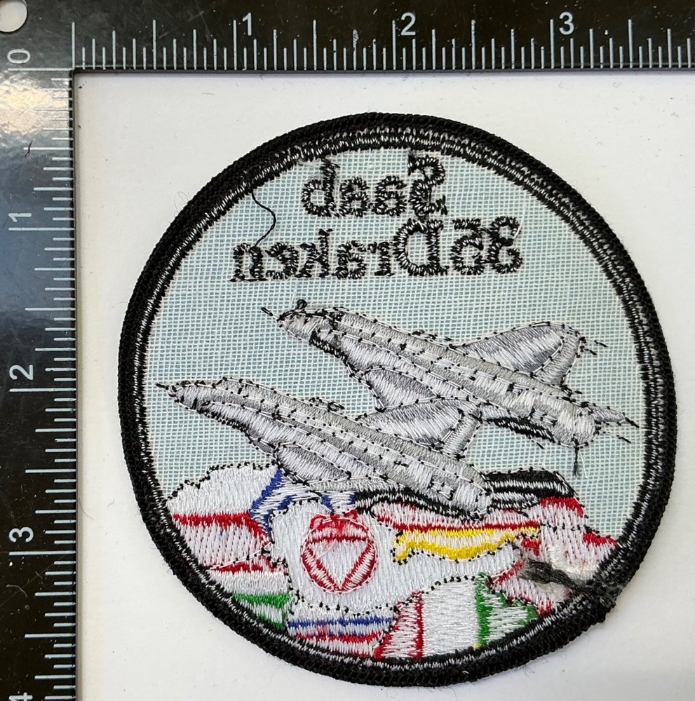 Swedish Air Force Draken 35 Fighter Interceptor Patch