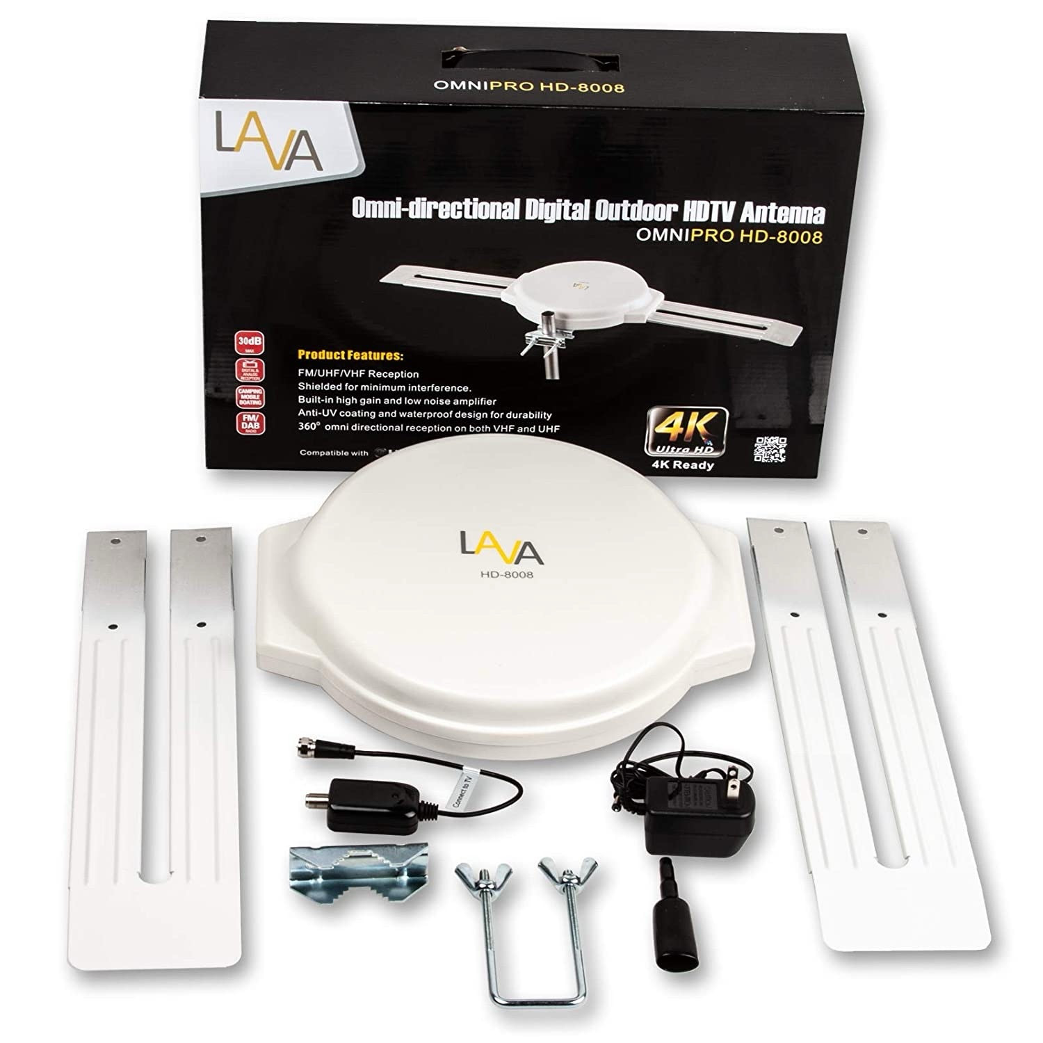 Lava Omnipro HD-8008 Omni-Directional HDTV Antenna