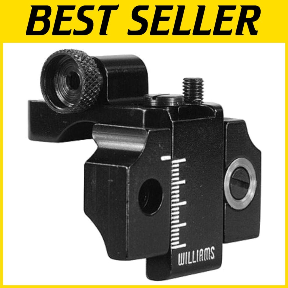 Williams Lightweight 5D Rifle Peep Sight, Black