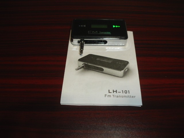 NEW FM TRANSMITTER Model: LH-101 with Charging cable