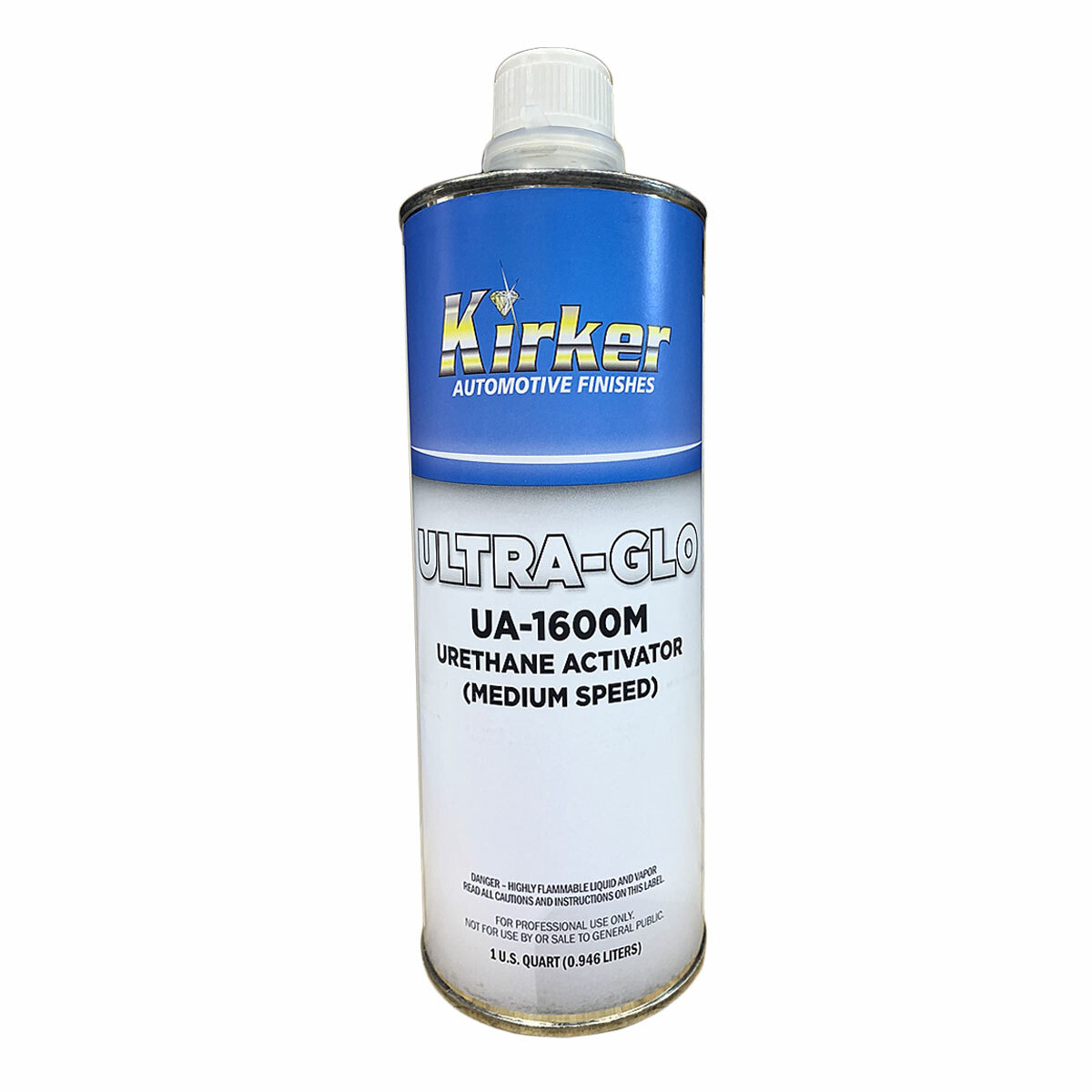0.75 Gal Kirker Hot Rod Black Satin Car Paint UA-70388 Med Activator UA-1600M
