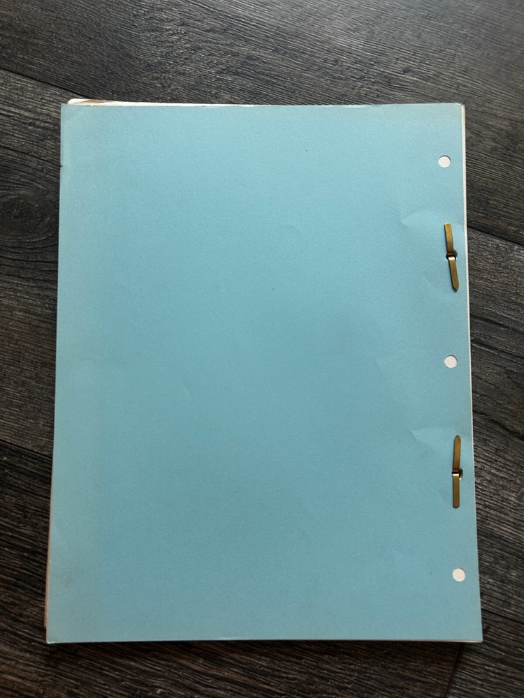 SEARCH TV Show Script Short Circuit Final Draft July 14 1972 Leslie Stevens