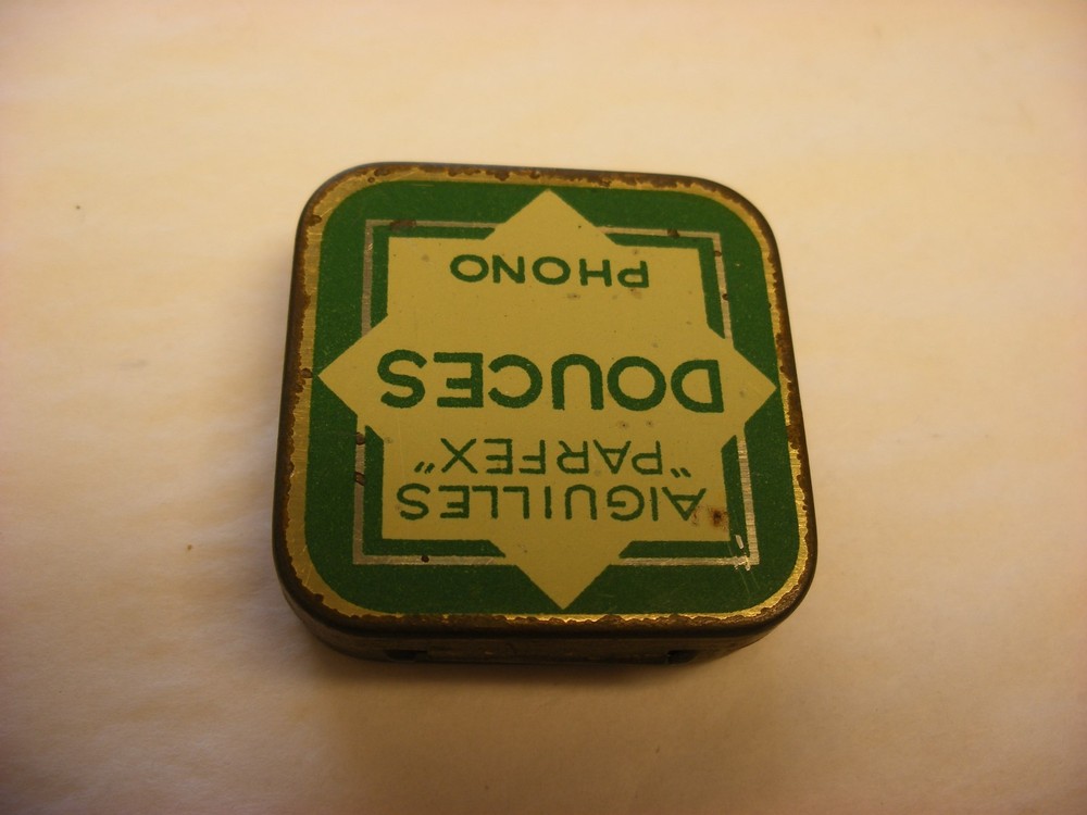 Phonograph Victrola Gramophone Needle Tin - Parfex - Douces