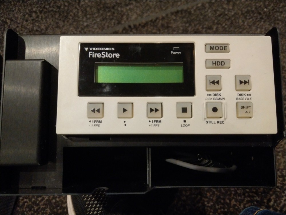 Focus FireStore FS-1 Portable DTE Disk Recording Module w case.