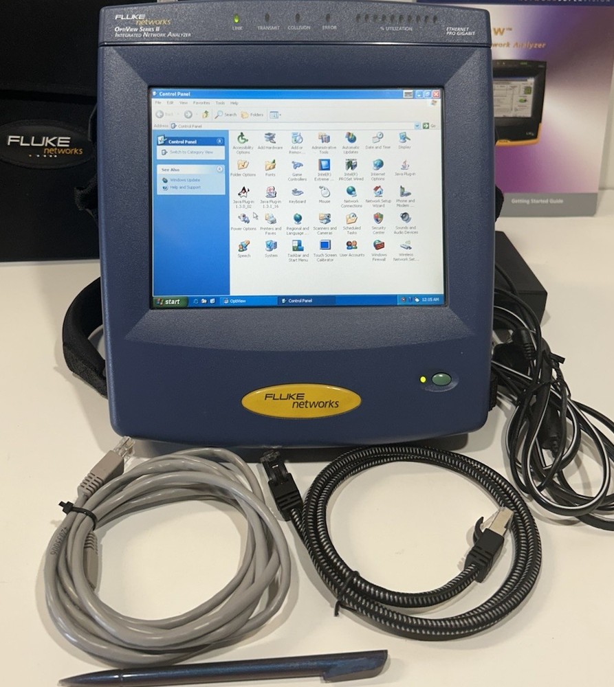 Fluke Network Optiview Series II Integrated Network Analyzer Excellent Condition