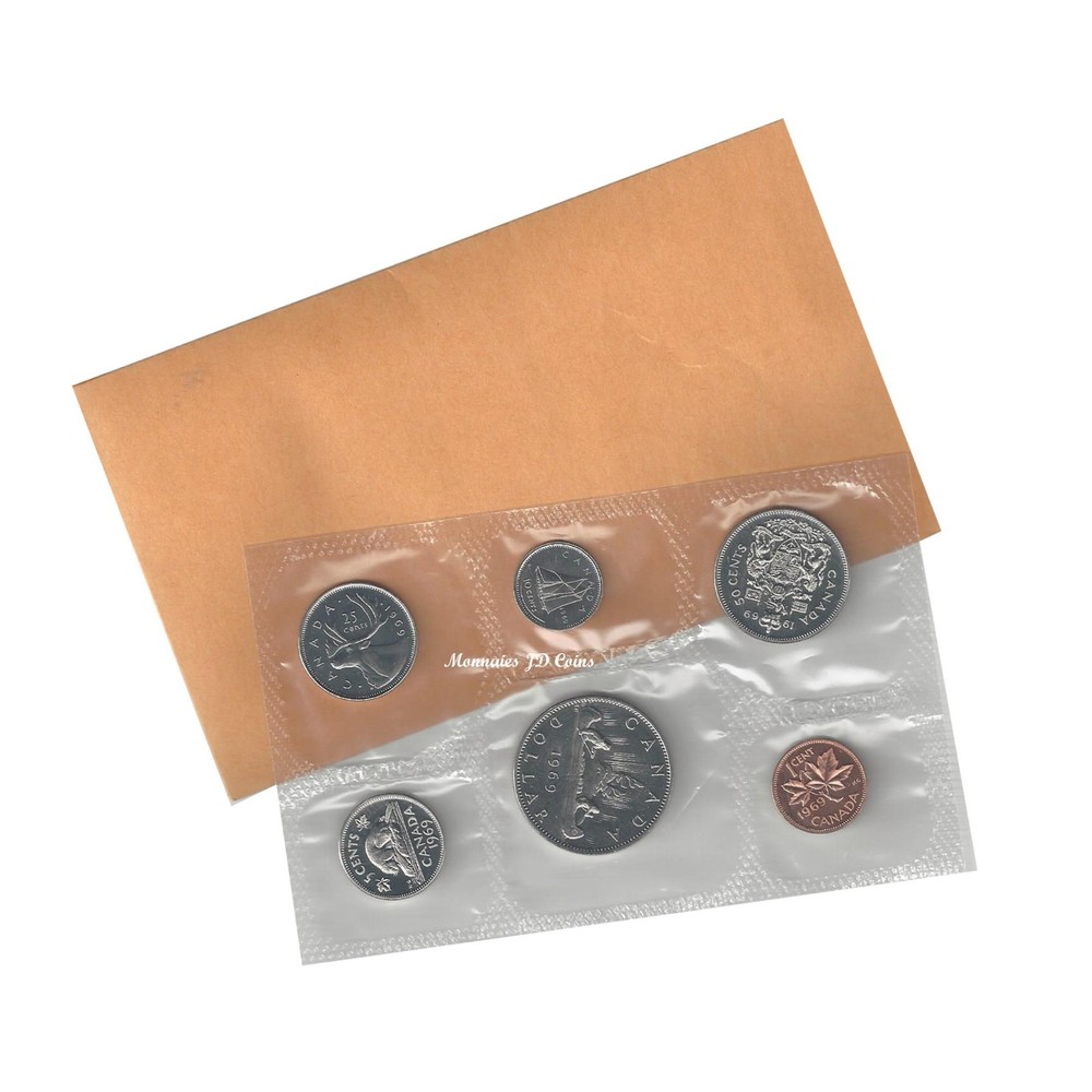 1969 Canada Proof Like Coin Set