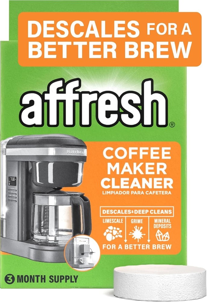 Unscented Coffee Maker Cleaner for Multi-Cup & Single Serve - Pack of 3 Tablets